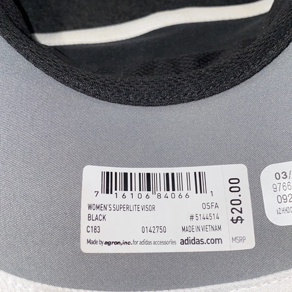 Adidas visor - Picture 3 of 3